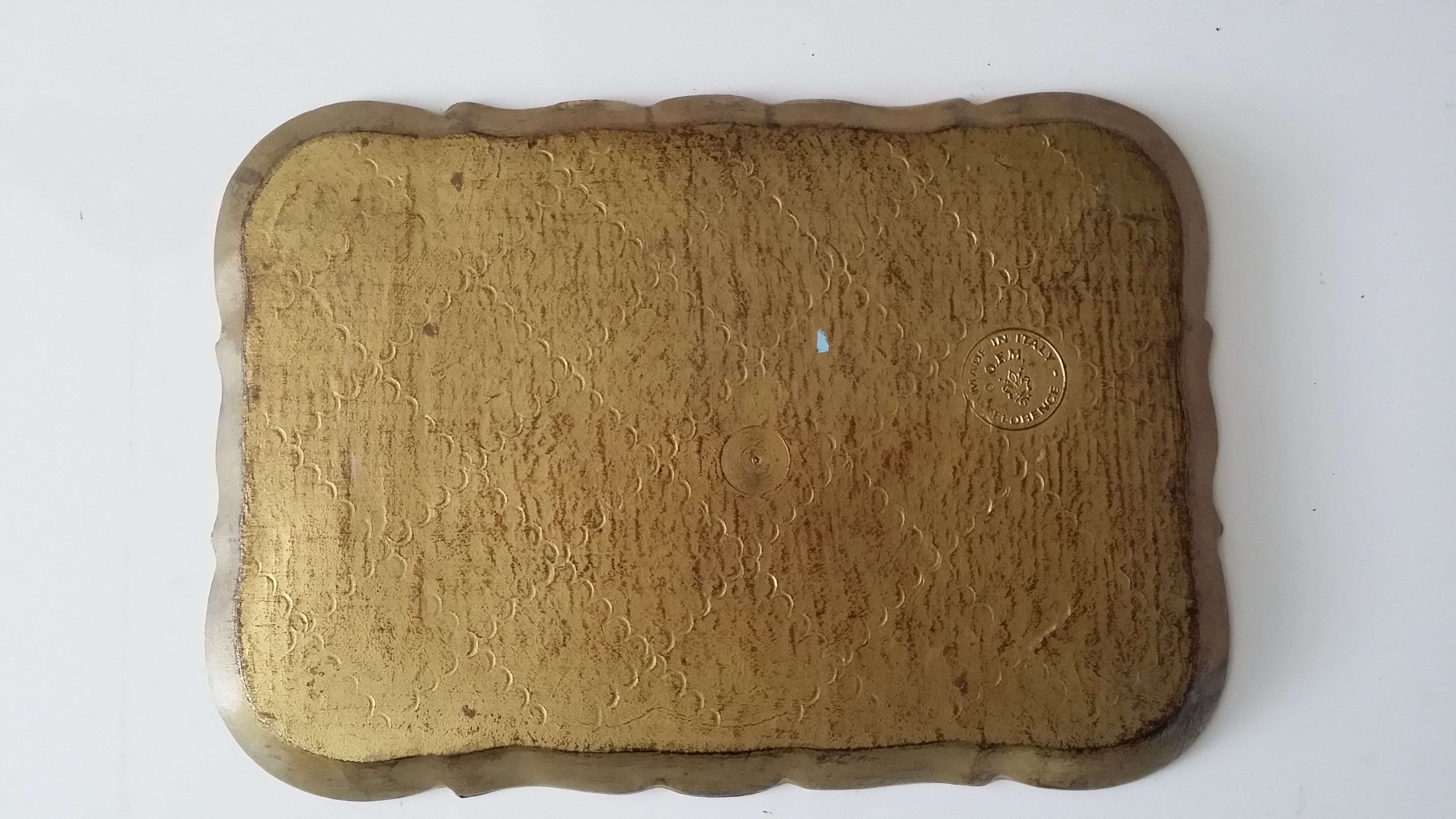 Tray florentine brand ofm 25 x 18