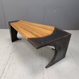 Brutalist coffee table, 1970s