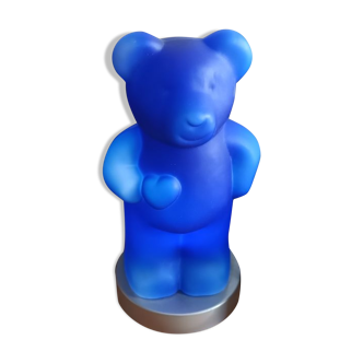 Lampe ourson bleu