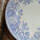Plat ancien en terre de fer Sarreguemines 
