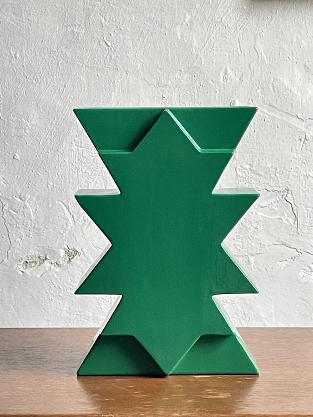 Ceramic vase in Memphis style "Ilios" by Florio Keramia from the 1990s.