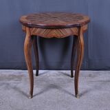 Marquetry gueridon, Louis XV style – first part of the 20th century