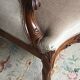 Victorian armchair. Mahogany.