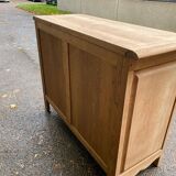 Renovated 19th century solid oak sideboard 140cm