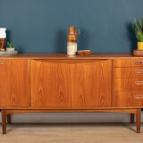 Retro Teak 1960s Long Danish Style Mid Century Sideboard