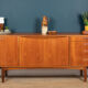 Retro Teak 1960s Long Danish Style Mid Century Sideboard