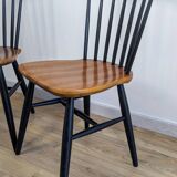 Pair of Scandinavian chairs Hagafors Sweden