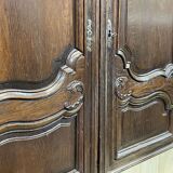 Eighteenth oak sideboard façade
