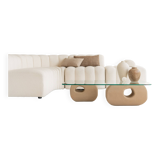 "Le Rectangle" coffee table from Dune ateliers