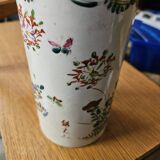 Tube vase signed Satsuma