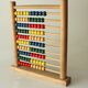Abacus - made of wood - stand alone - vintage from the 1980s