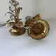 Pair of Lamps Attributed to Hans Kogl Vintage 1970 Hollywood Regency Wisteria