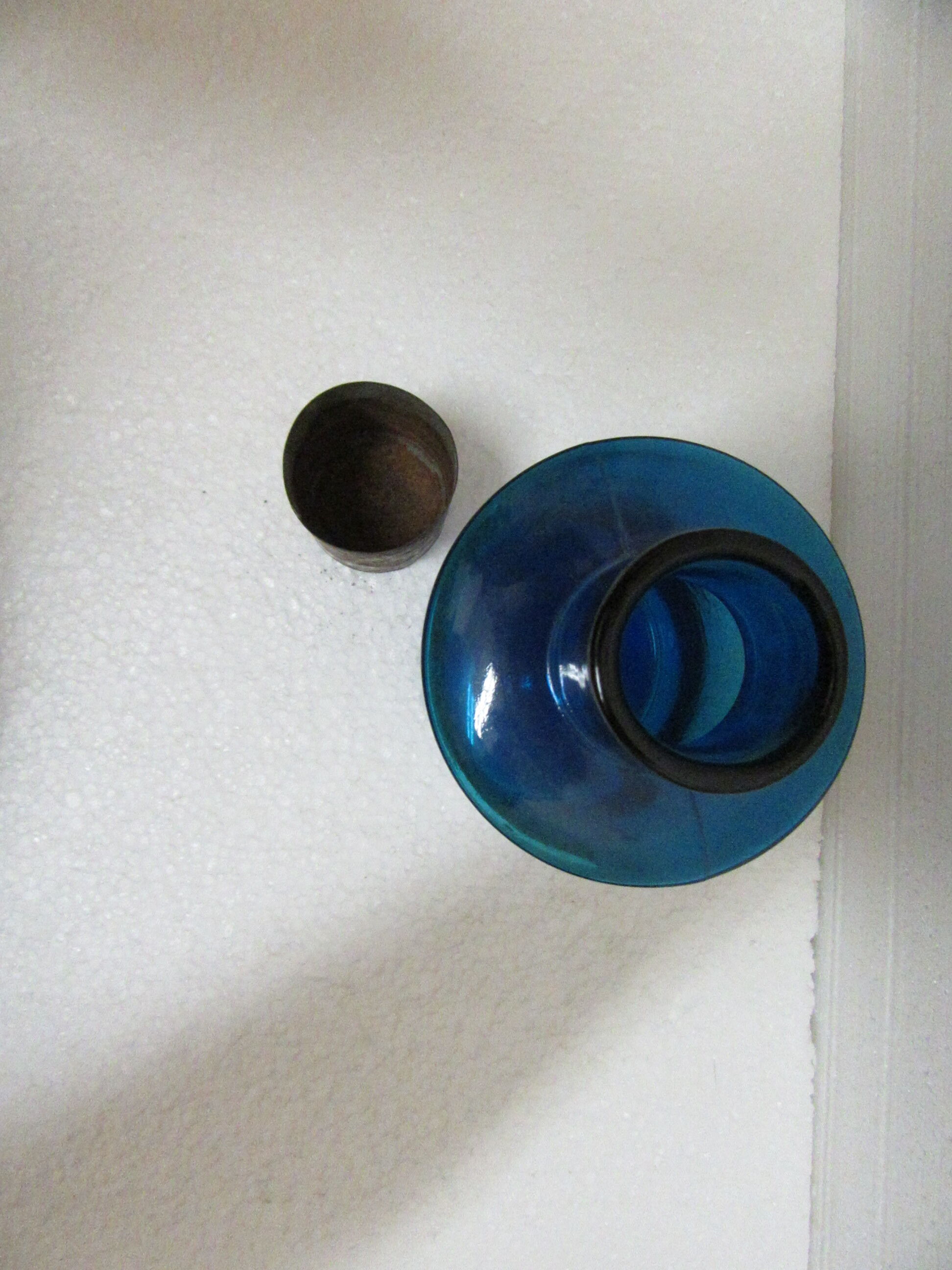 Pharmacy licopode blue label porcelain pot