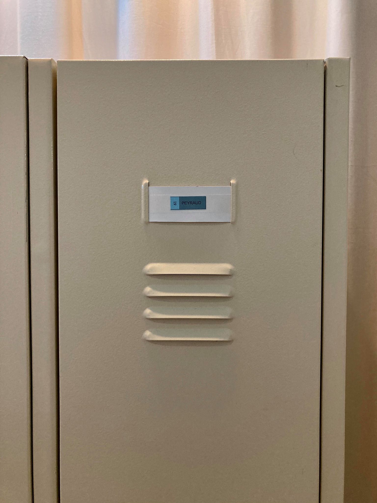 Metal industrial wardrobe