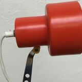 Pair of orange lamps