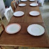 Farmhouse table with extensions