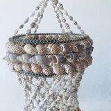 Bohemian shell pendant light