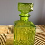 Vintage green carafe