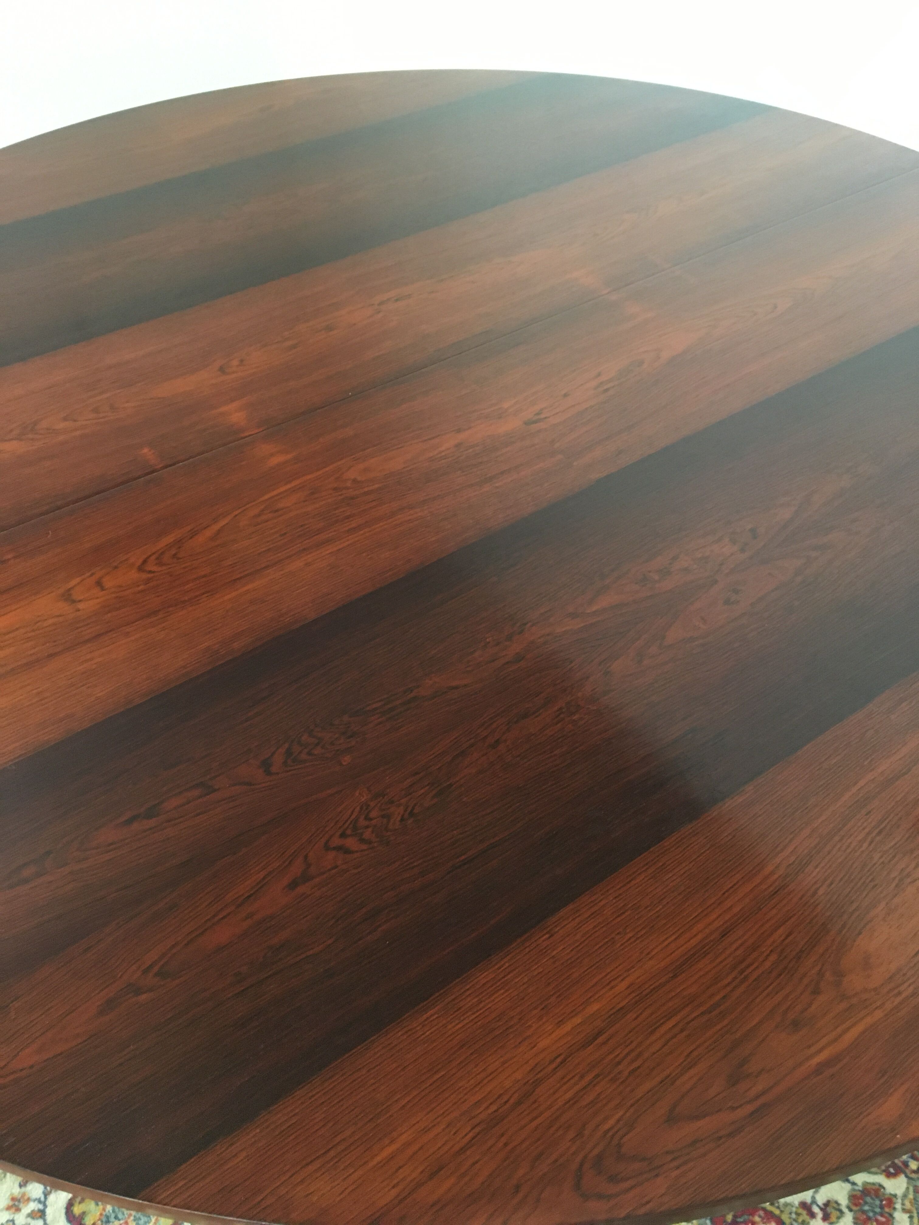 Rio rosewood roundtable circa 1960
