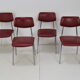 Set of four chairs, Czechoslovakia, 1970s.