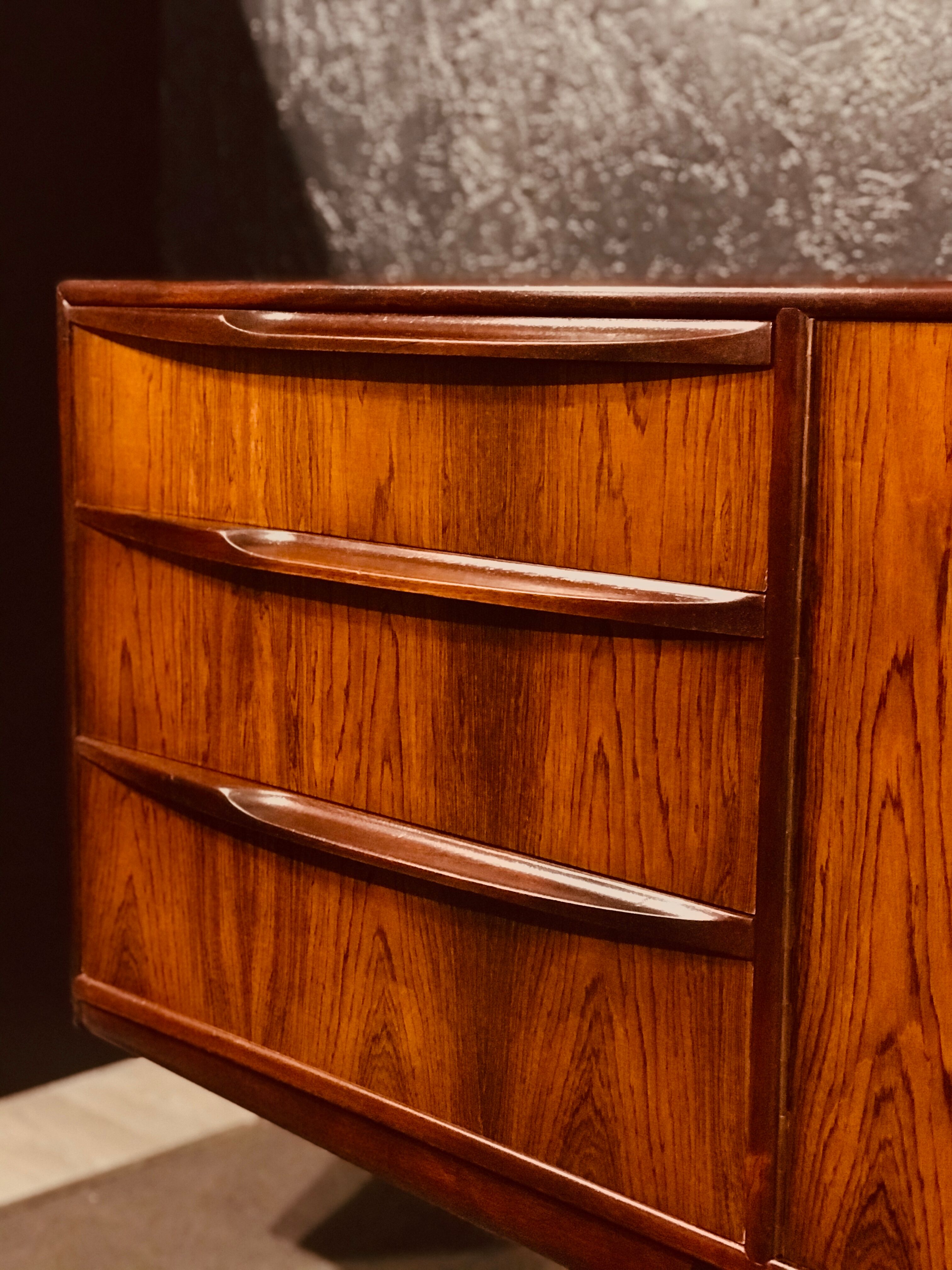 Rosewood sideboard by Tom Robertson for McIntosh, 1960