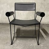 1980 armchair in perforated metal
