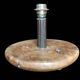 Old vintage solid wood lamp base