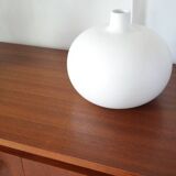 Vintage Danish teak dressing table chest of drawers from the 1960s