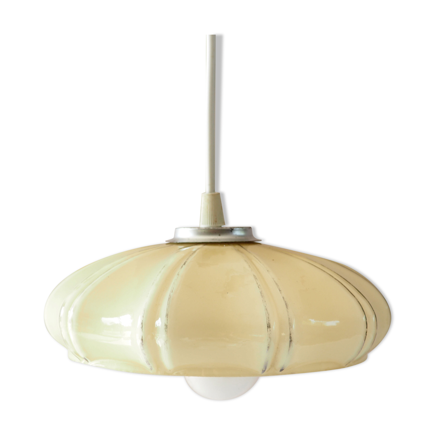 1940s glass suspension