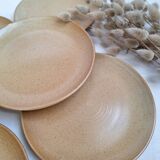 Vintage village stoneware dessert plates