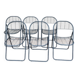 Chaises pliantes vintage Åland par Niels Gammelgaard pour Ikea, set de 6