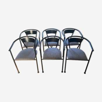 6 design chairs 50s