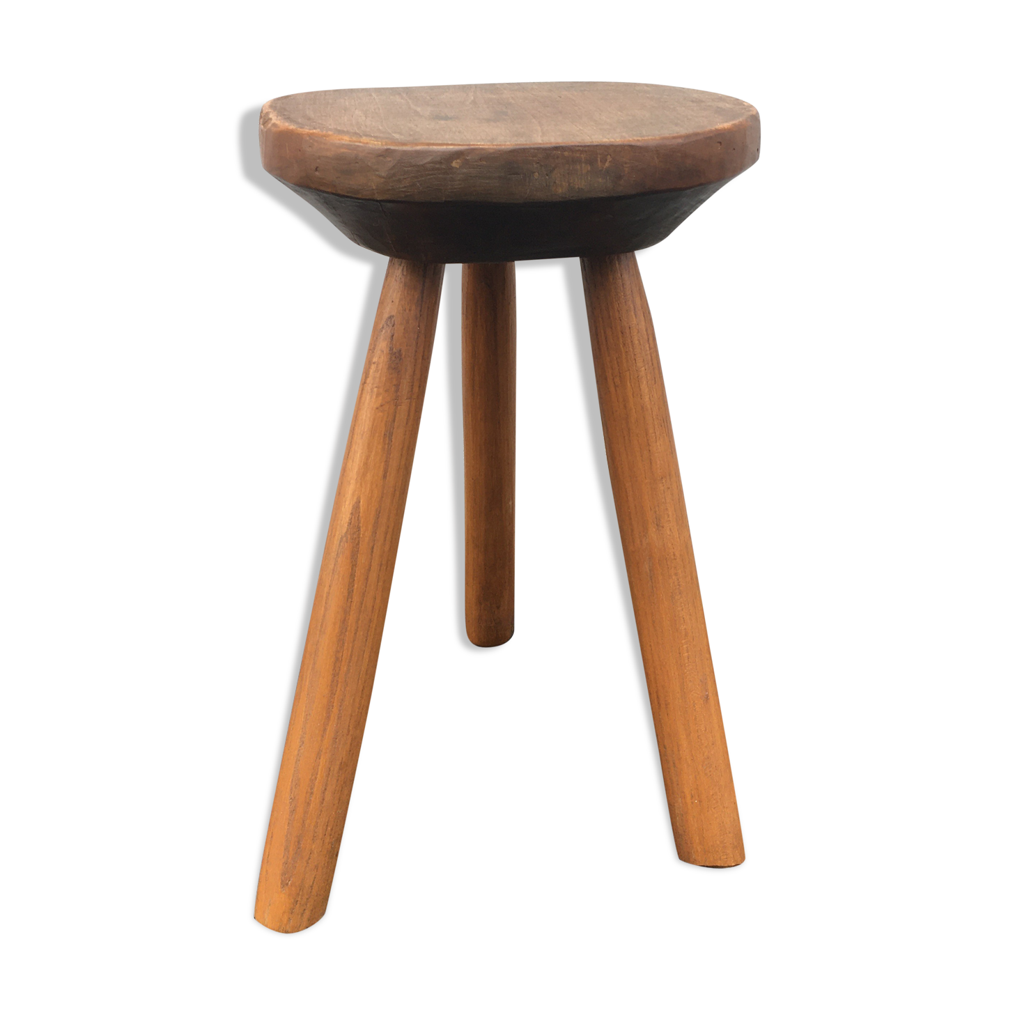 Brutalist tripod stool