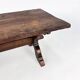 Table basse hollandaise en chêne, années 1800