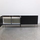 Enfilade noir et marbre par Florence Knoll pour Knoll, 1961