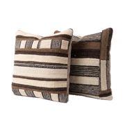 Set of 2 vintage kilim cushion covers 50x50 cm