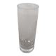 Crystal vase Baccarat roll tube engraved