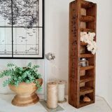 Industrial shelf old wood