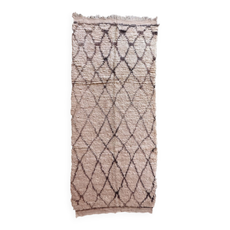 Tapis Marocain beige Talsint - 240 x 103 cm