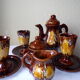Service has coffee Vallauris mazagran