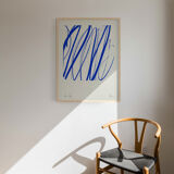 Abstract painting giclee print, 50x70cm