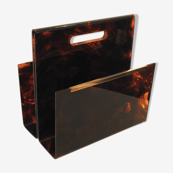 Magazine holder 70s plexiglas