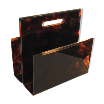 Magazine holder 70s plexiglas