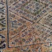 Vintage Moroccan Berber carpet in perfect condition made of wool.