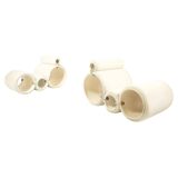 Pair of Tube Armchairs by Joe Colombo for Flexform, first edition.