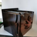 Exotic wooden secret box