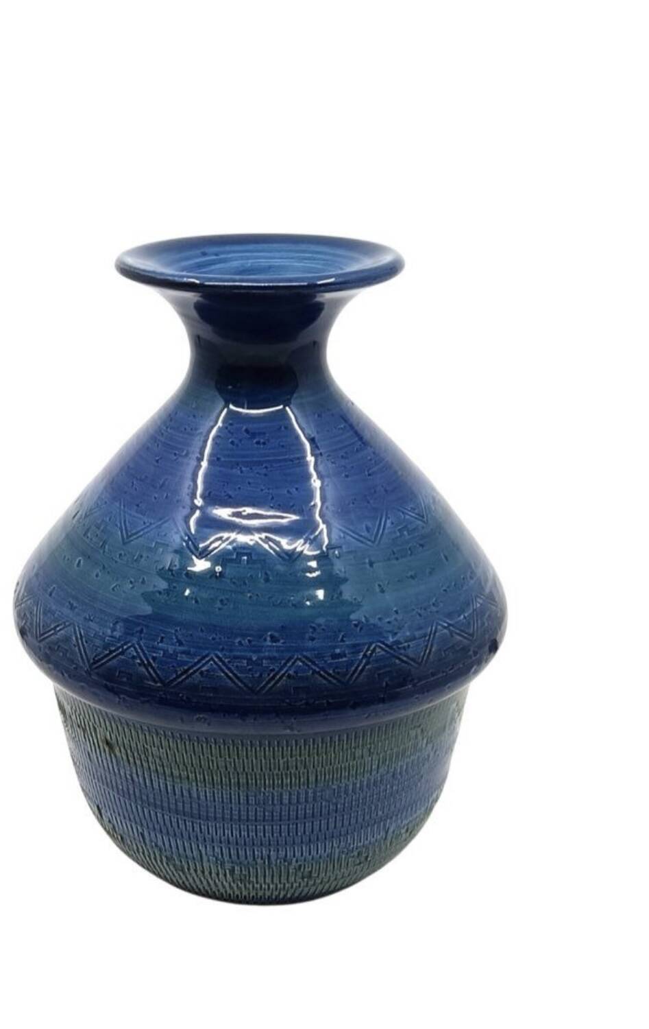 Ceramic vase Rimini Aldo Londi Bitossi 1960