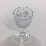 Saint Louis - 6 White Wine Glasses Gavarni Model