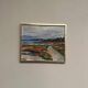 Original Swedish Oil on Canvas – “Coastal Landscape” by Gunnar Stenqvist