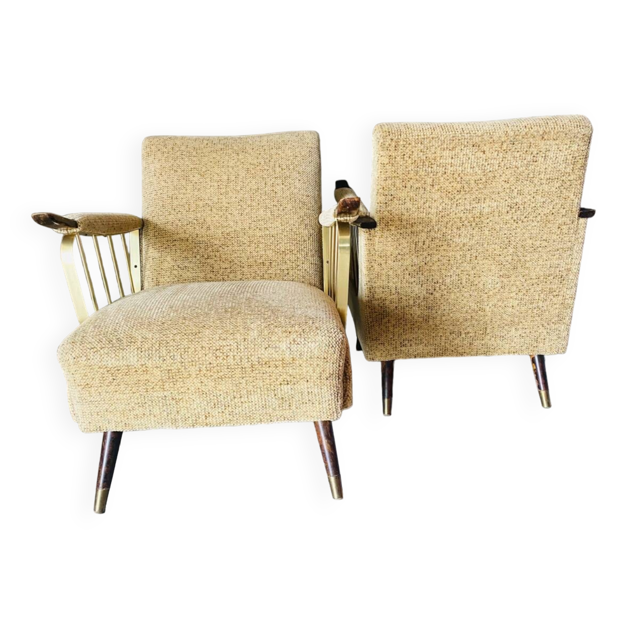 Pair of vintage armchairs